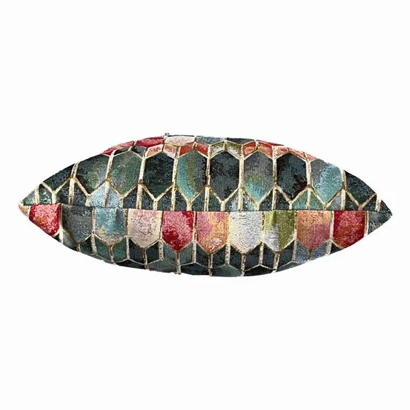 Daro Tapestry Mullion Rectangular Cushion 3