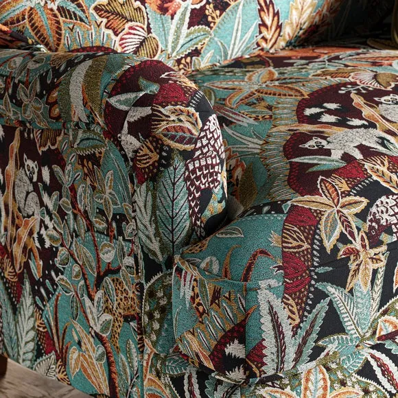 Beatrice II Jacquard Nature's Exhibitionists Snuggle Chair 3