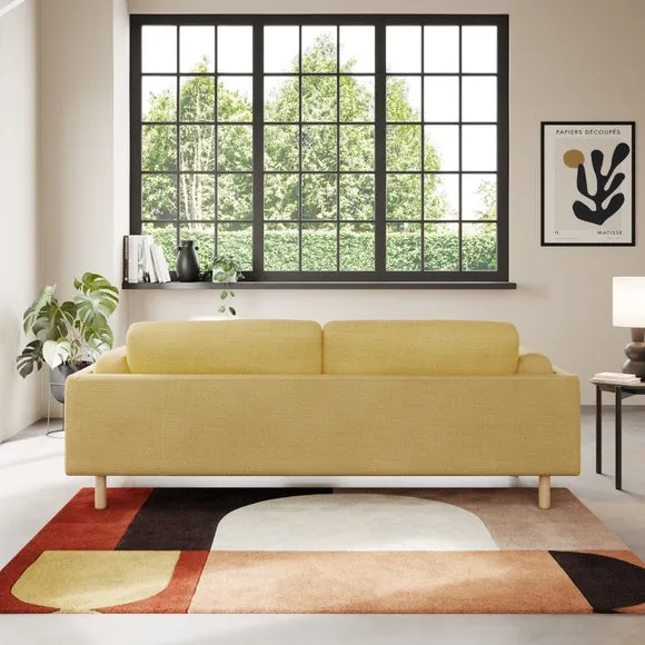 Newton Chunky Tonal Weave 4 Seater Sofa 3