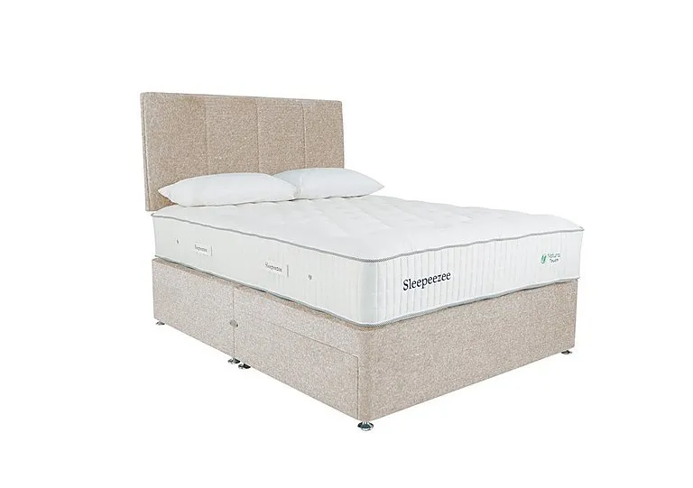 Natural Touch 3000 Divan Set - Small Double - Tweed Cream