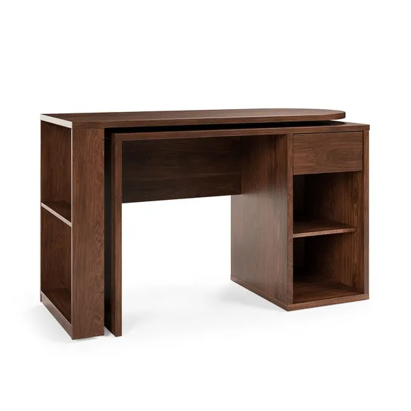 Malik Double Swivel Storage Desk 6
