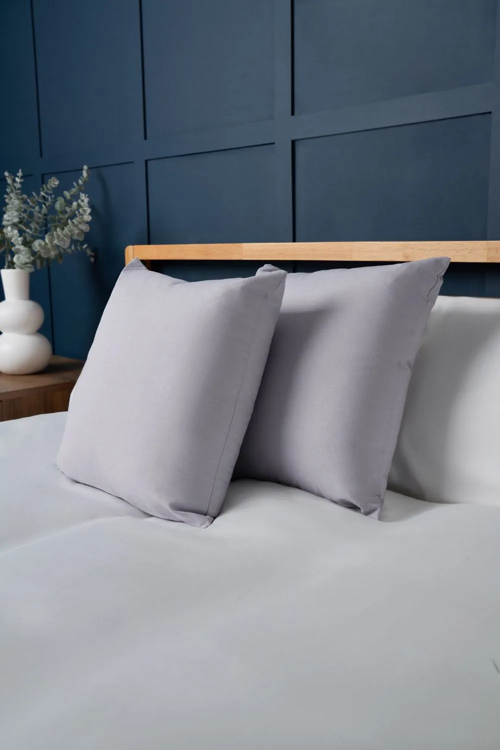 BHS Twin Pack of Cushions in Grey