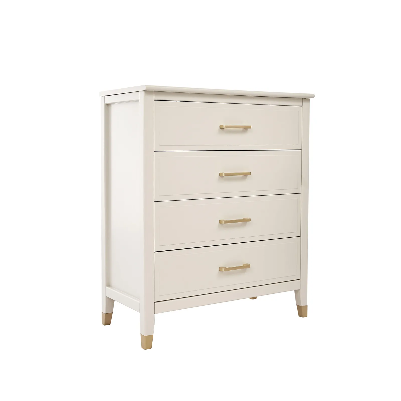 Cabinet Bits Palazzi 4 Drawer Chest of Drawers in Off-White 3