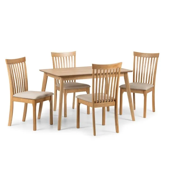 Ibsen Set Of 2 Dining Chairs, Boucle 5
