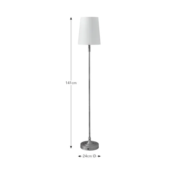 FlexiCell Geneva Rechargeable Touch Dimmable LED Floor Lamp 6