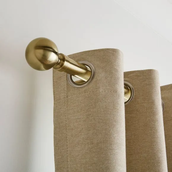 Ashton Fixed Metal Curtain Pole 2