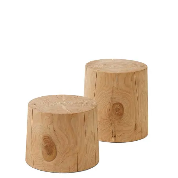 Riva 1920 Legno Vivo Coffee Tables Cedar Wood
