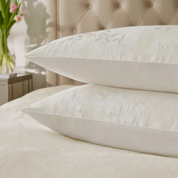 Dorma Luxe Wisteria 200 Thread Count Standard Pillowcase Pair 3