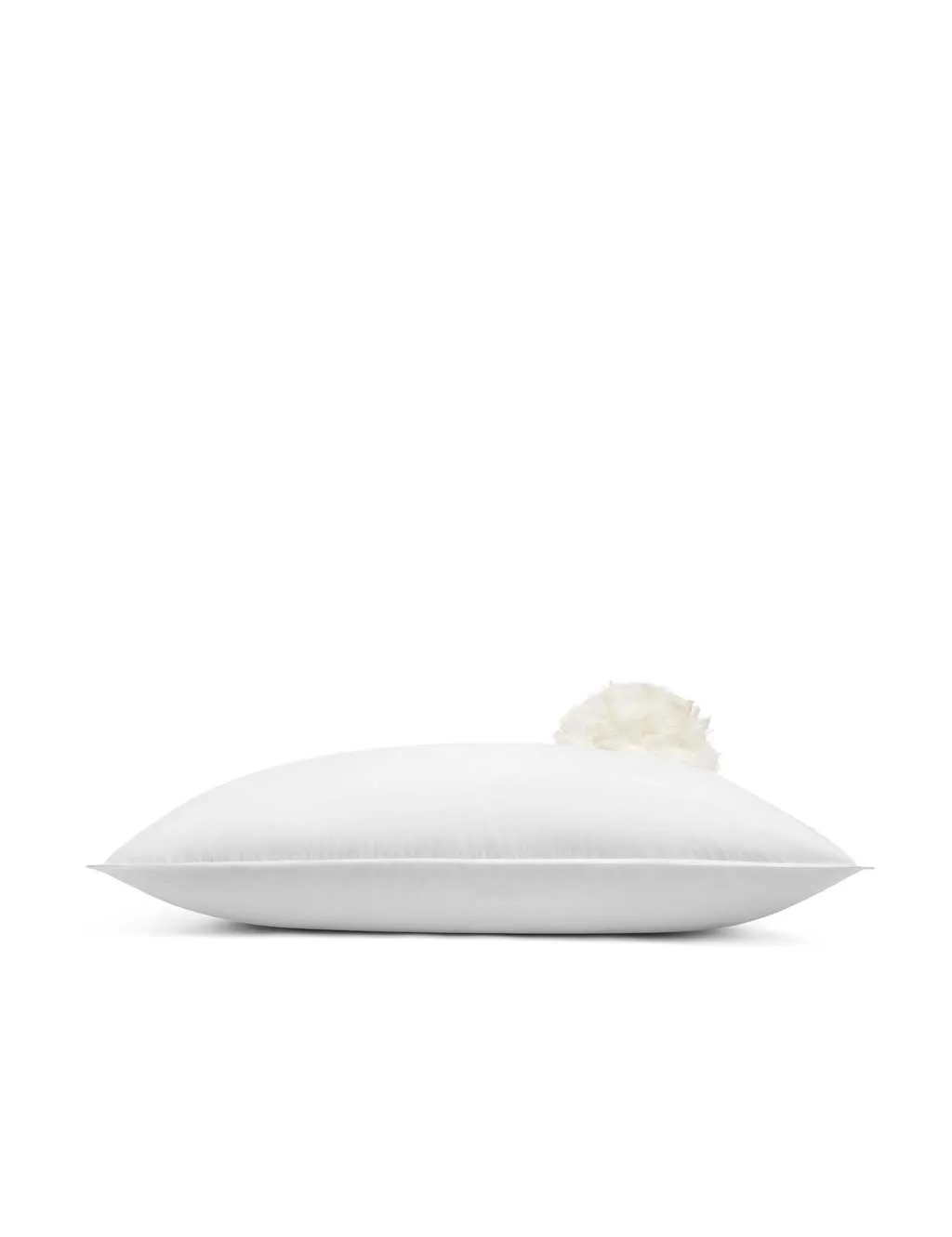 Bedfolk Duck Feather & Down Pure Cotton Pillow White