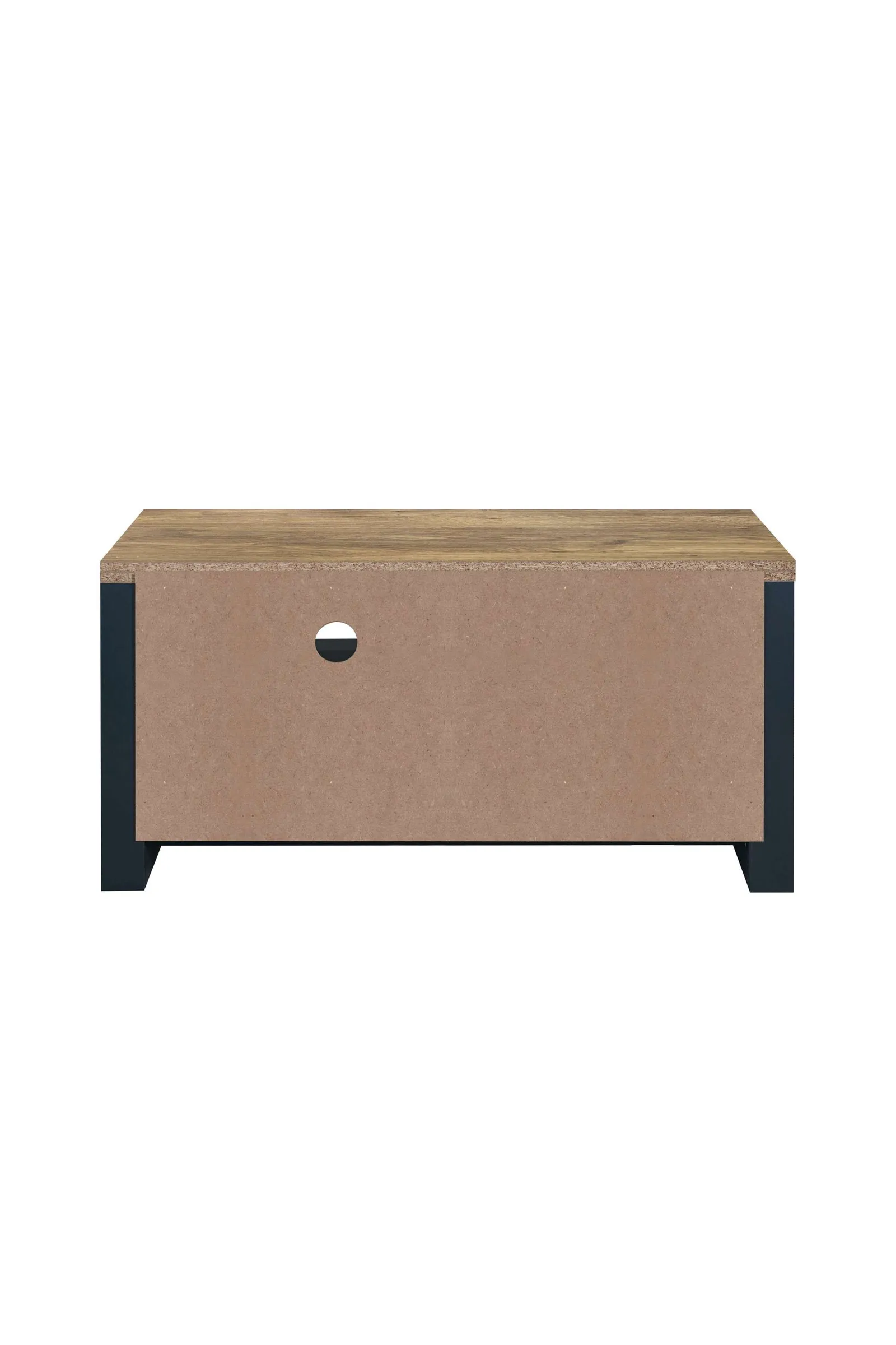 Birlea TV Unit Blue Oak Highgate Small Entertainment Navy Farmhouse Shabby Chic 5