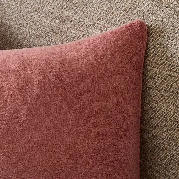 Set of 2 Fleece Square Cushion Covers 2