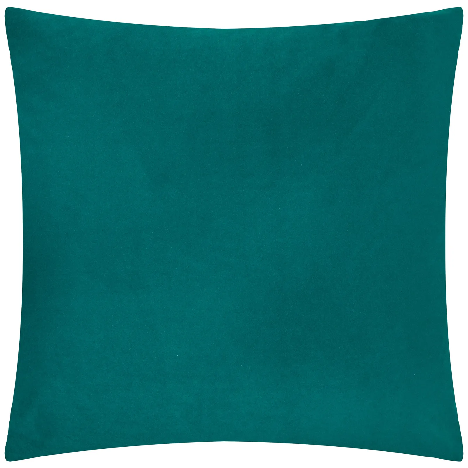 Paoletti Evoke Cut Velvet Cushion Teal, Blue 3