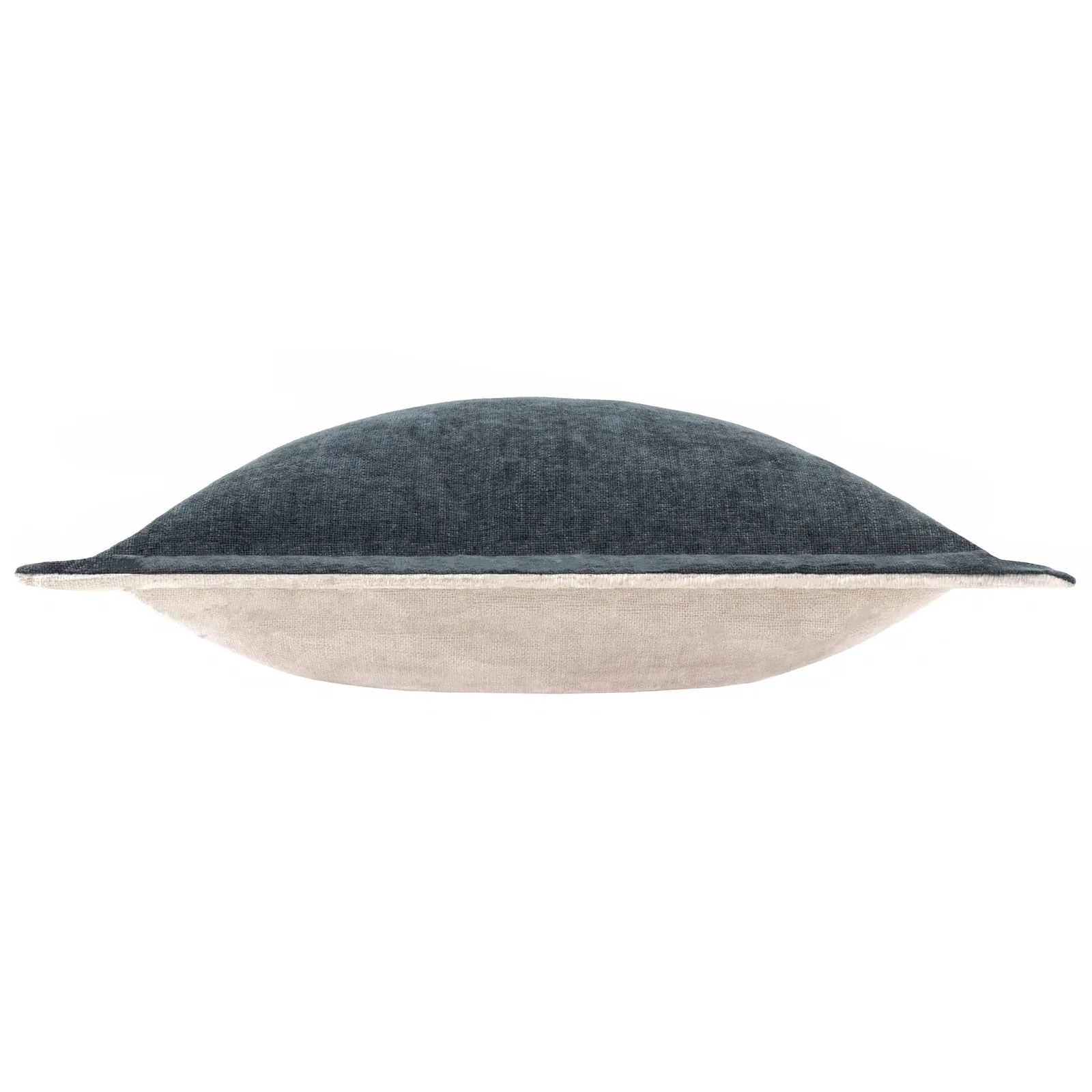 Yard Dune Velvet Chenille Cushion in Dark Blue 4