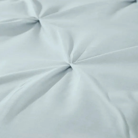 Serene Lara Duvet Cover & Pillowcase Set White 3