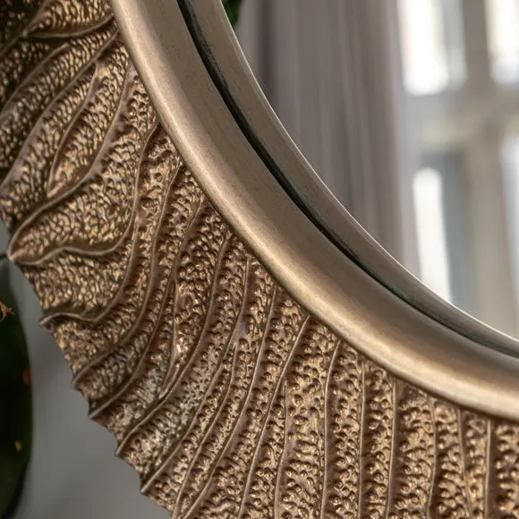 Cedar and Sage Solara Round Wall Mirror 3
