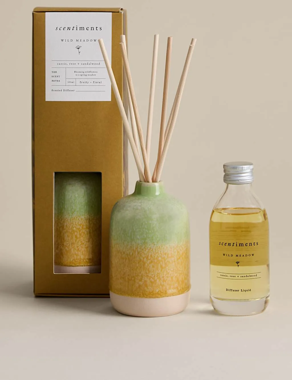 Scentiments™ Wild Meadow 150ml Diffuser Multi