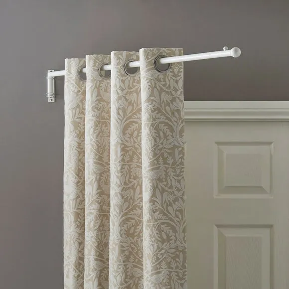 Ashton Metal Door Curtain Pole 2