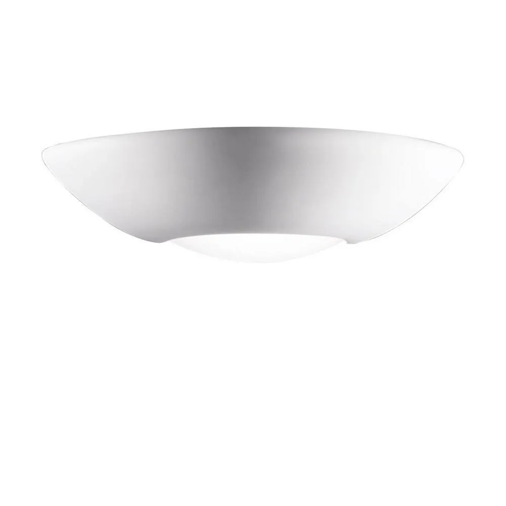 Netlighting Casablanca Lifestyle Ceramics Plaster Wall Light White 1x R7S