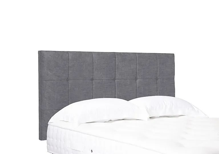 Artisan Collection Kaito Standard Strutted Headboard - Single - Aston Steel