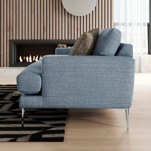 Lawson Chunky Tonal Weave 3 Seater Sofa 2