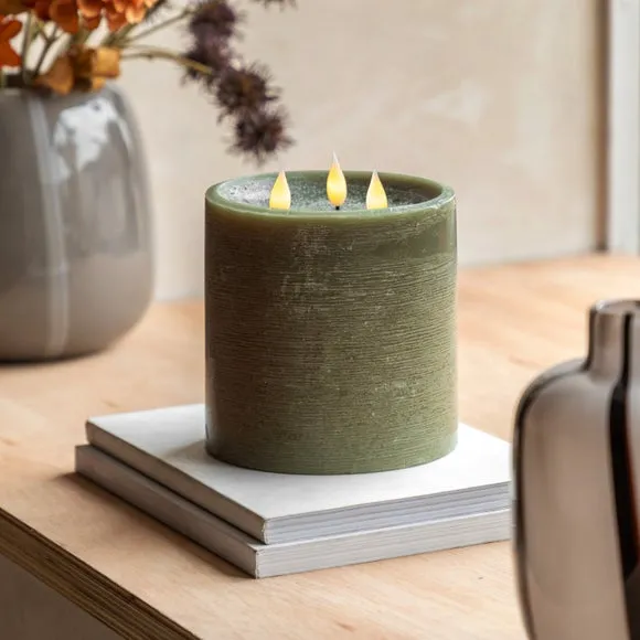 Cedar & Sage Multi Wick LED Candle