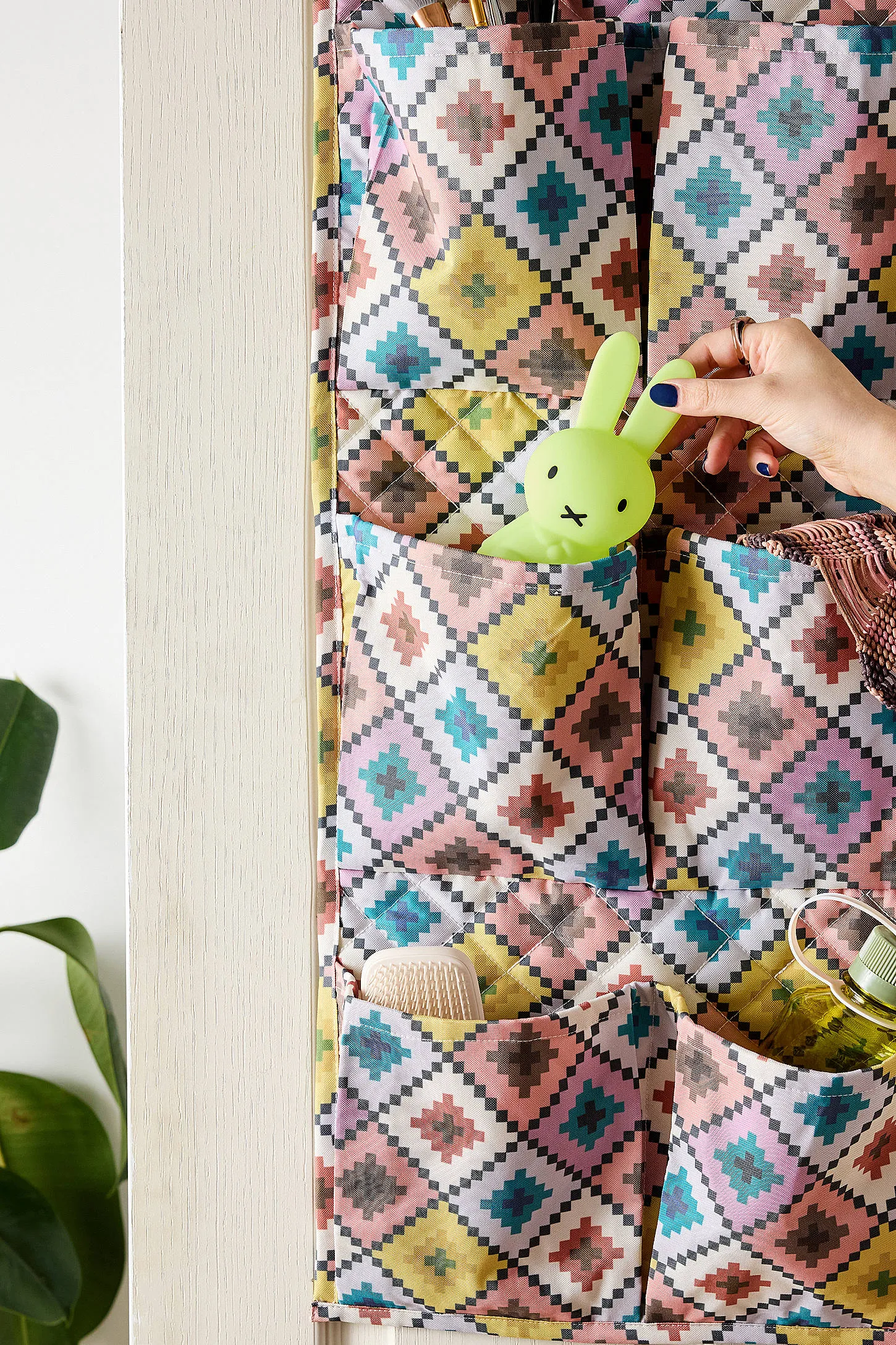 Geometric 9-Pocket Hanging Storage Organiser 2