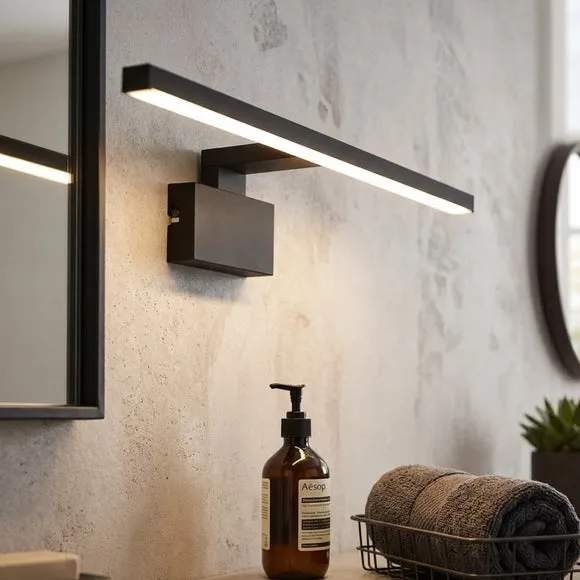 Nordlux Marlee 50 4000K - Wall light - Black, Black