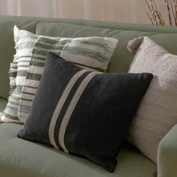 Benton Herringbone Rectangular Cushion 5