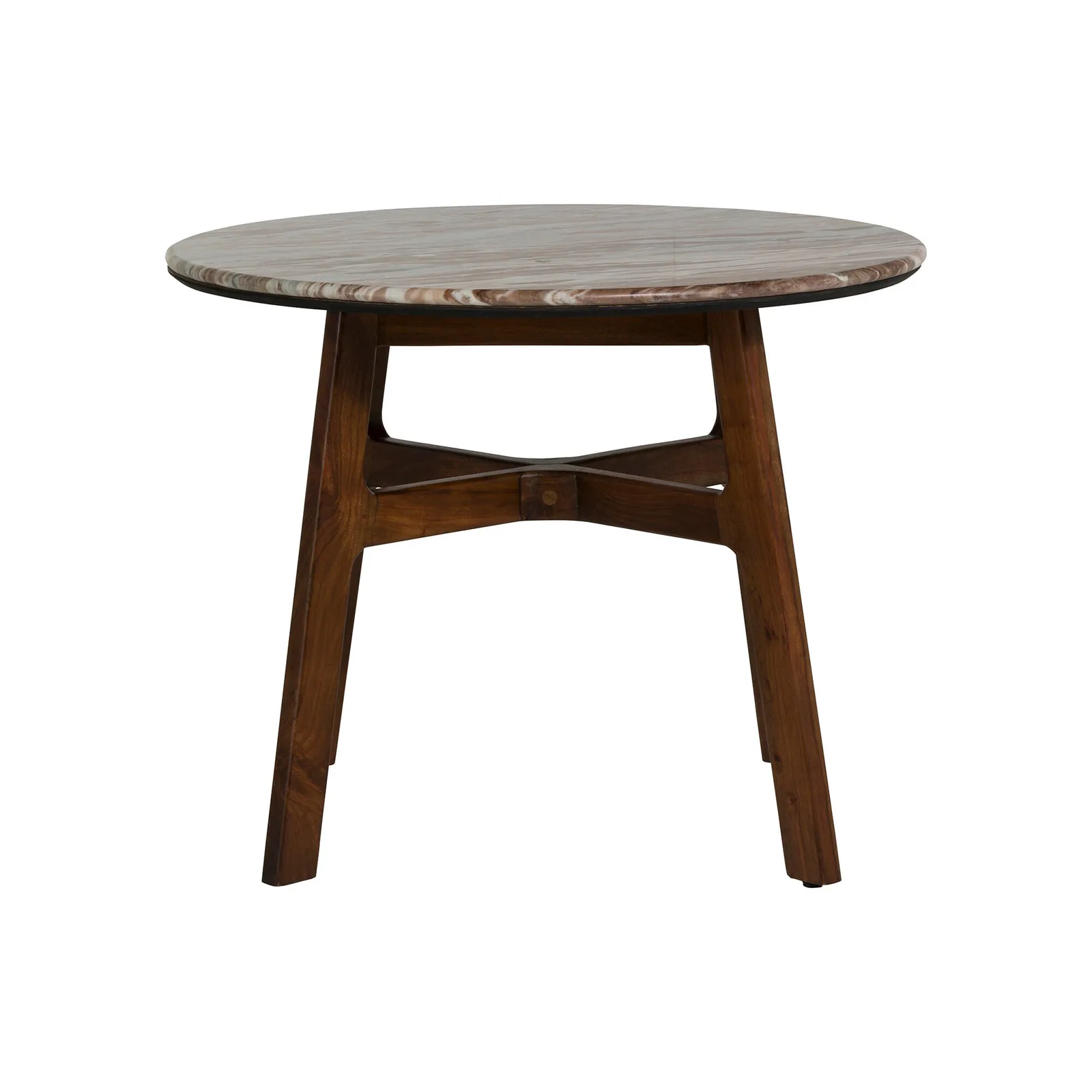Cresta Dining Table 100X100X76Cm, Round, White Wood | Barker & Stonehouse 2