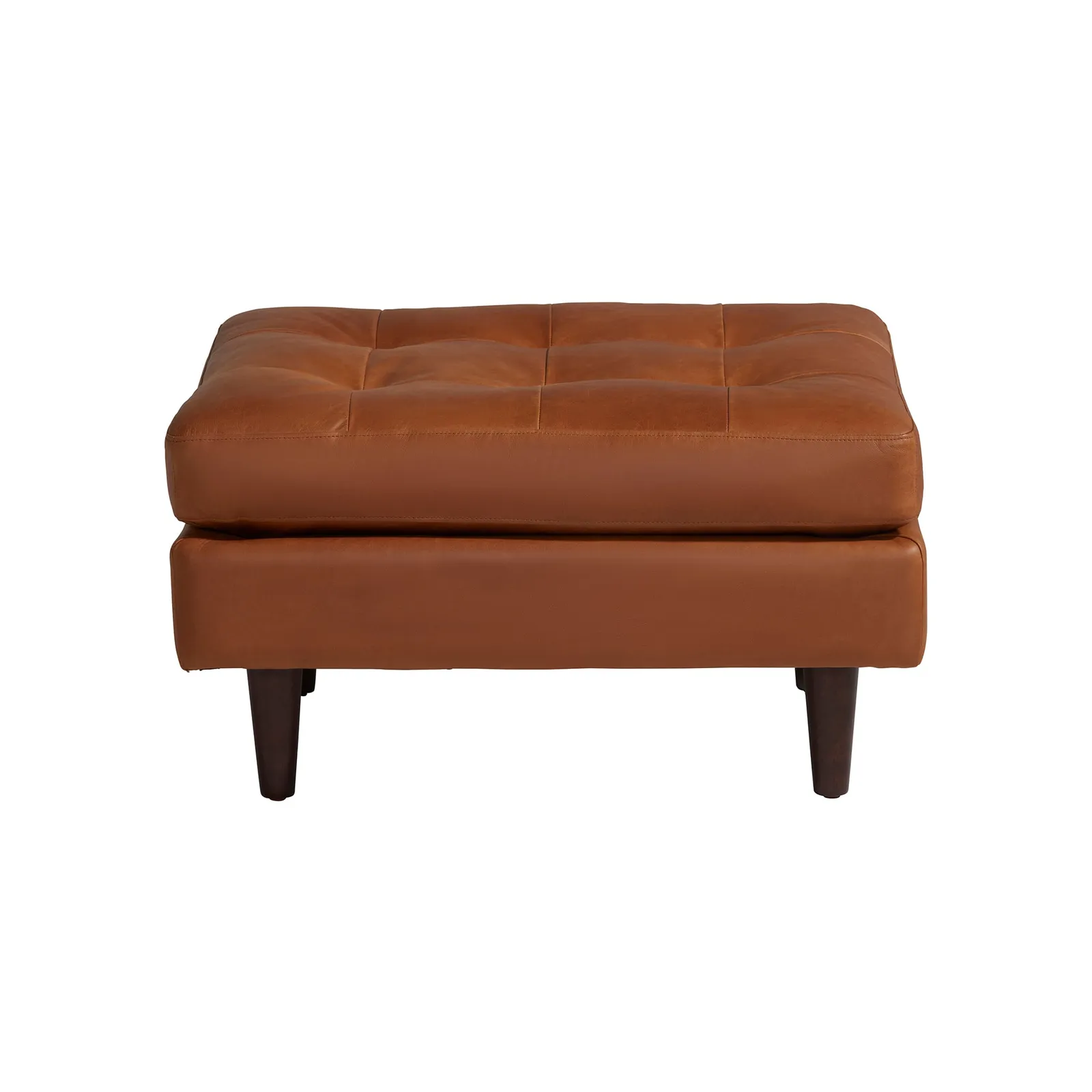 Hemingway Ottoman, Brown Leather | Barker & Stonehouse 5