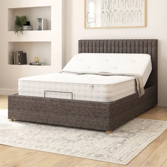 Grant Saxon Twill Adjustable Bed 3