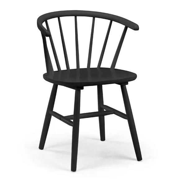 Modena Set Of 2 Dining Chairs, Rubberwood 3