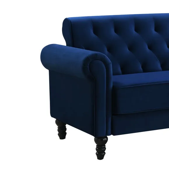 Greta Velvet 3 Seater Sofa 4