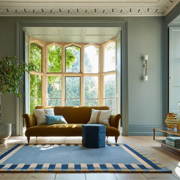 Kai Wool Border Rug 1