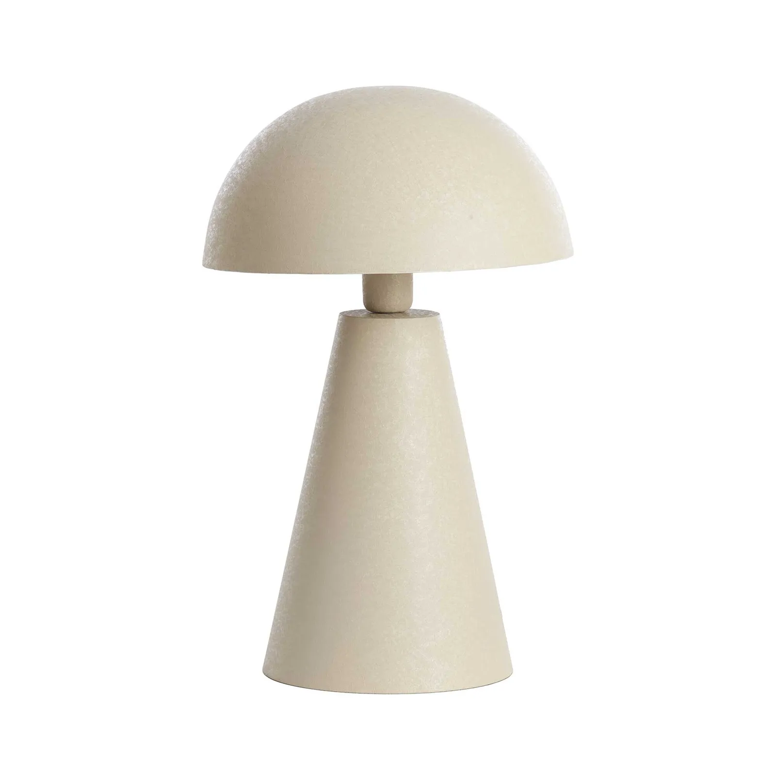 Cream Mushroom Lamp Metal | Barker & Stonehouse
