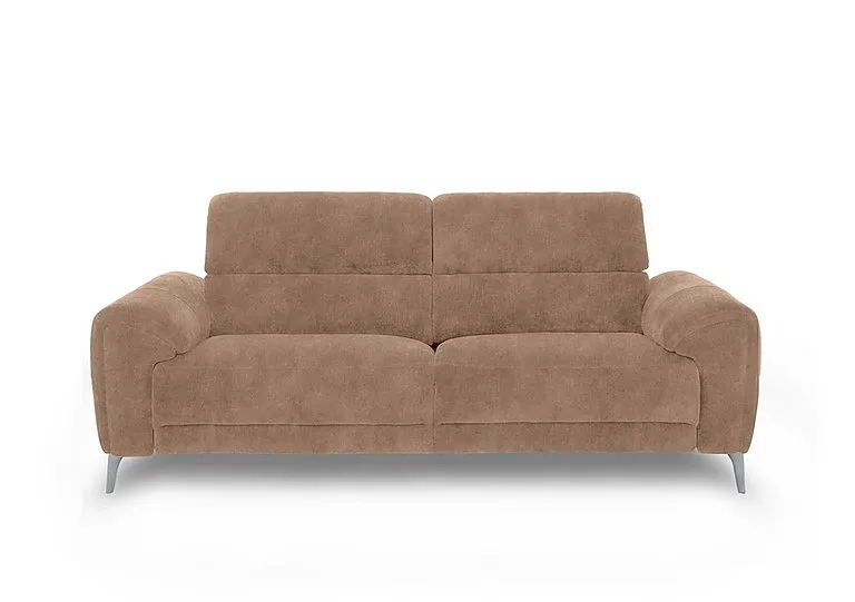 Vino Fabric 3 Seater Power Recliner Sofa with Power Headrests and Heated Seats