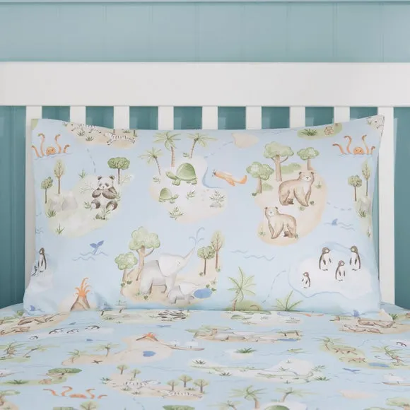 Adventue Map 100% Cotton Quilt Cover and Pillowcase Set 2