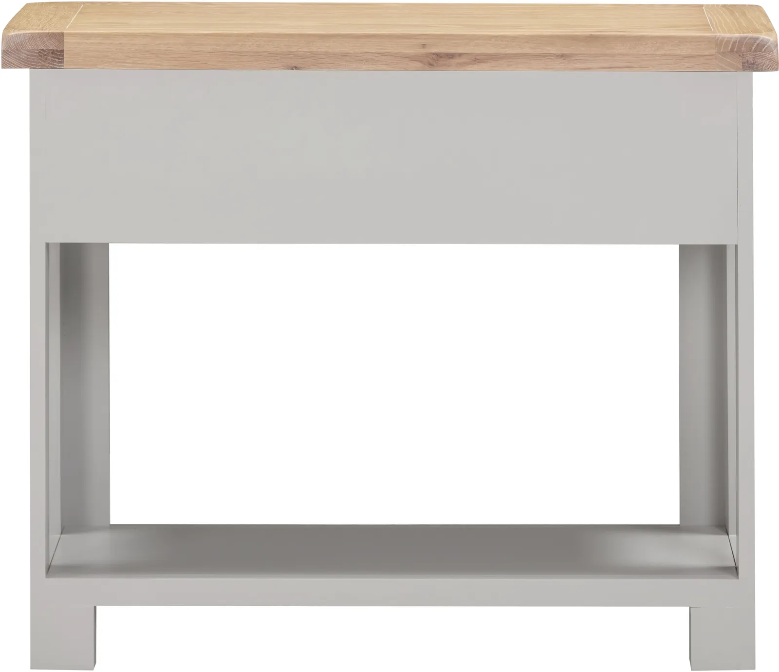 Seconique Windsor 2 Drawer Console Table (Fully Assembled) in Light Grey 6