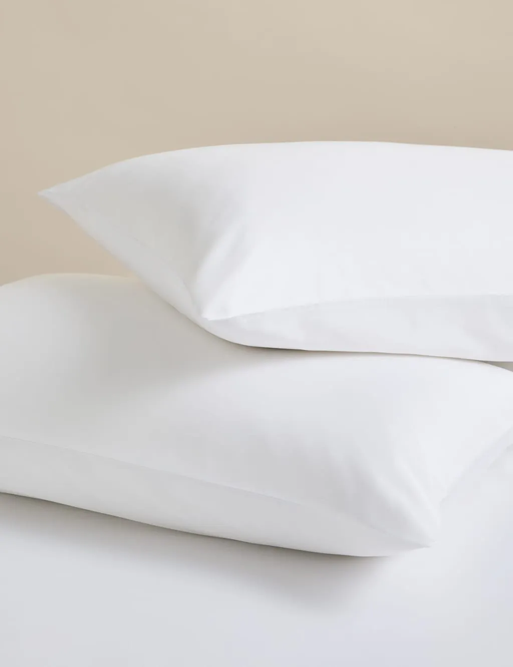 M&S 2 Pack Rest & Renew Pure Cotton Pillowcases White