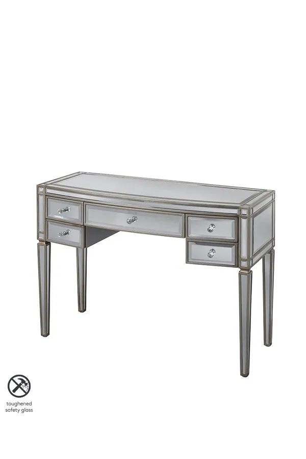 Antoinette Toughened Mirror Dressing Table