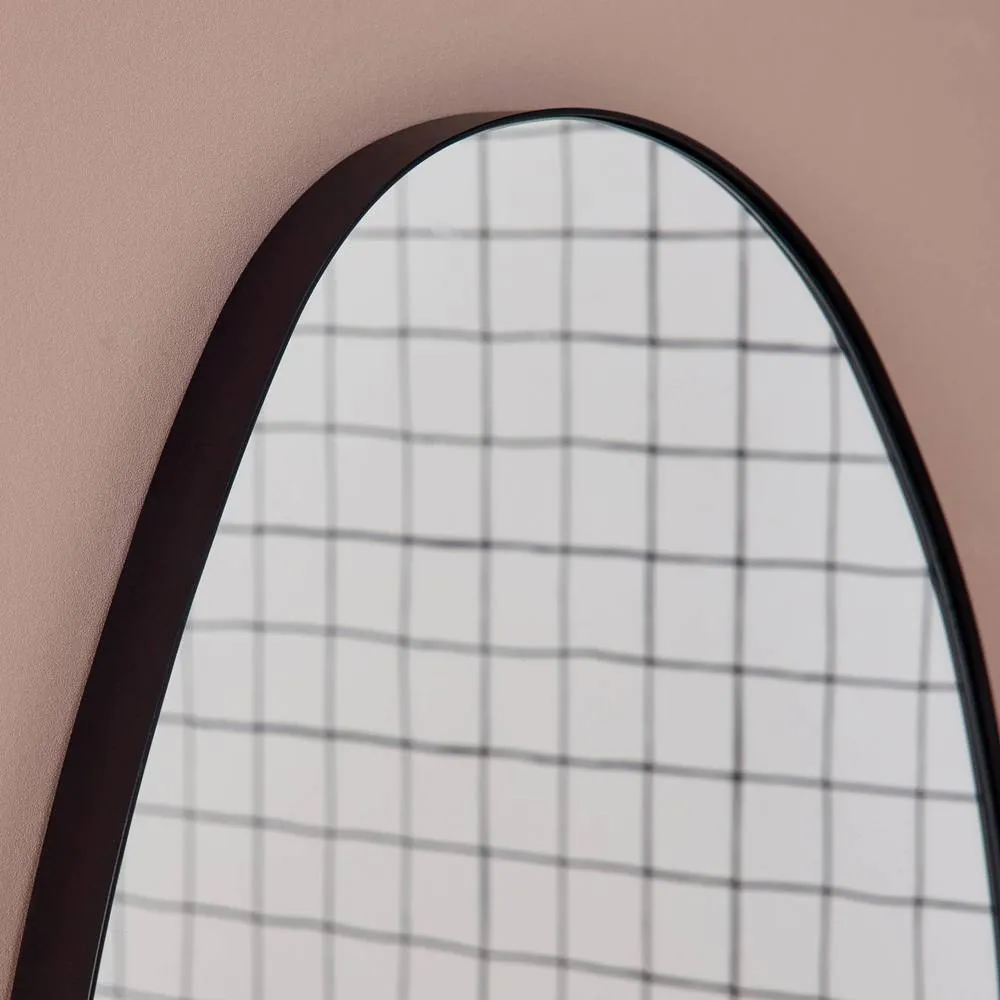 sweeek Black metal mirror 4