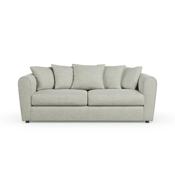 Blake Curved Arm Chunky Chenille 3 Seater Sofa 6