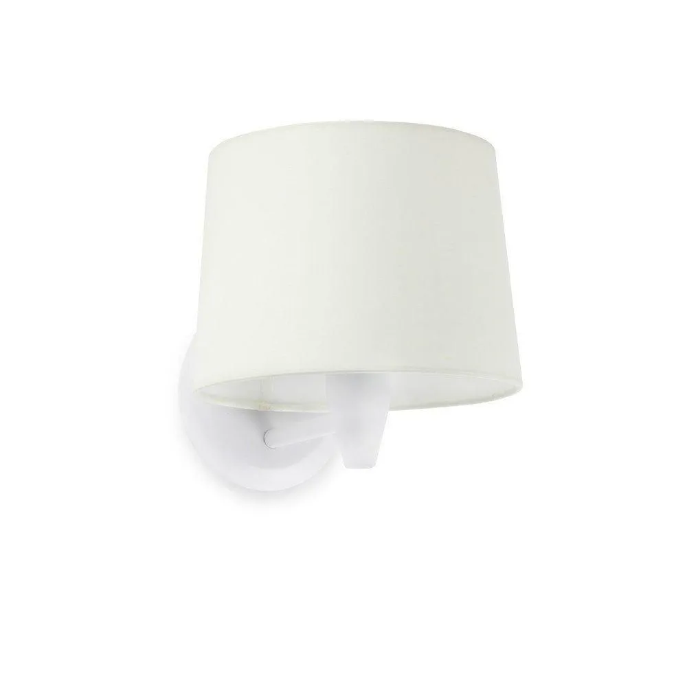 Netlighting Conga Wall Light with Shade White E27