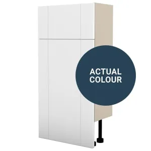 Duarti By Calypso Highwood 400mm Floor Reaching Slimline Toilet Unit - Twilight Blue