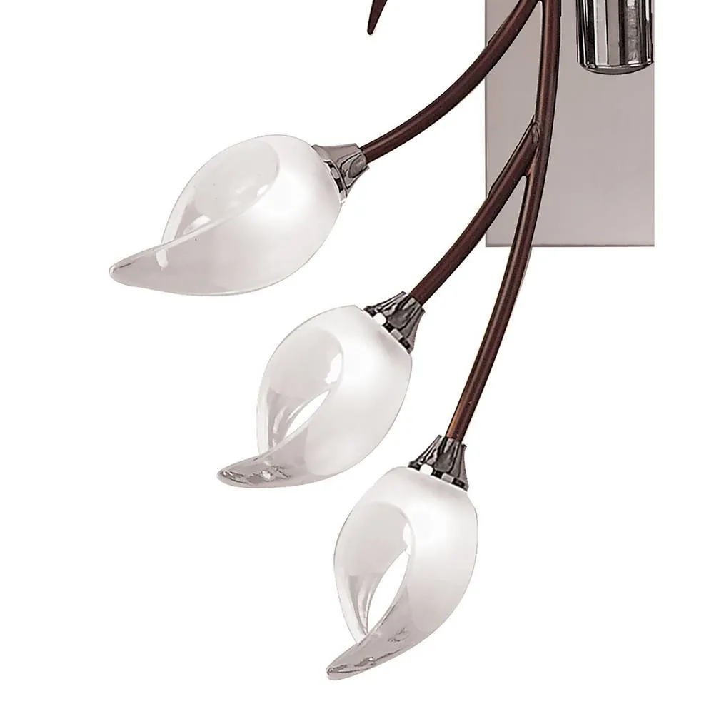 Netlighting Holland CeilingWall Switched 6 Light G9 Polished ChromeWenge in Grey 5