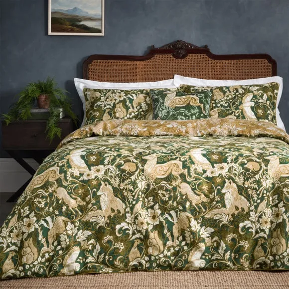 Paoletti Harewood 100% Cotton Duvet Cover & Pillowcase Set 1