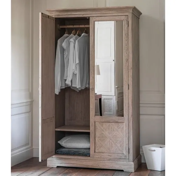 Modesto 2 Mirror Door Wardrobe 3