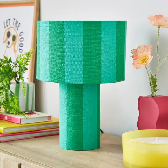Beatrice Striped Table Lamp 6