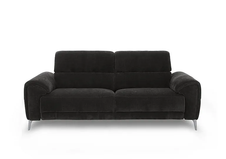 Vino Fabric 3 Seater Power Recliner Sofa with Power Headrests and Heated Seats
