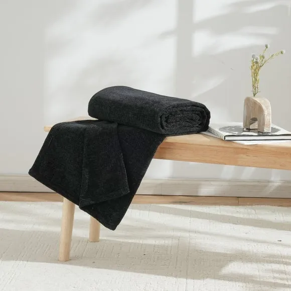 Chenille Throw Blanket 1
